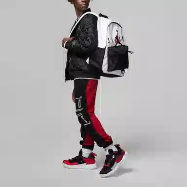 Jordan Backpack Black White