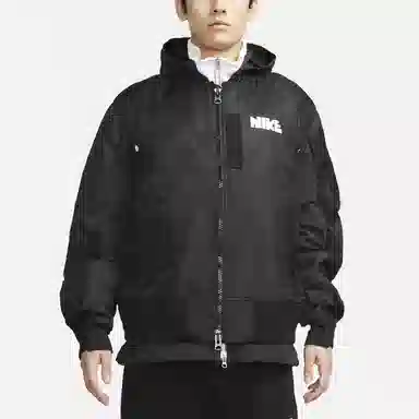 Nike x Sacai Dual-Layer Jacket Black