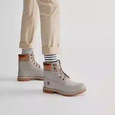 Timberland 6 Inch Waterproof Boot Grey