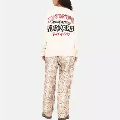 Stussy FW23 AUTHENTIC WORKGEAR SWEATER