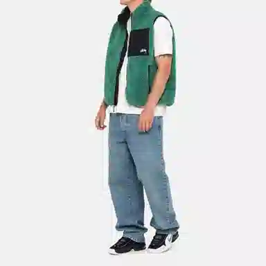 Stussy FW23 SHERPA REVERSIBLE VEST