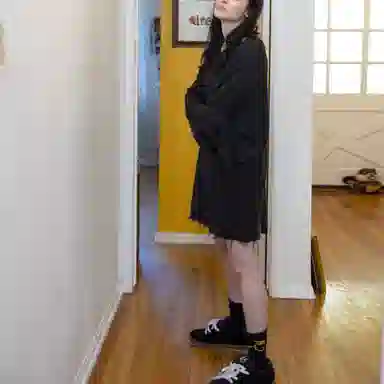 Drew House Reverse Terry L/s Tee Black