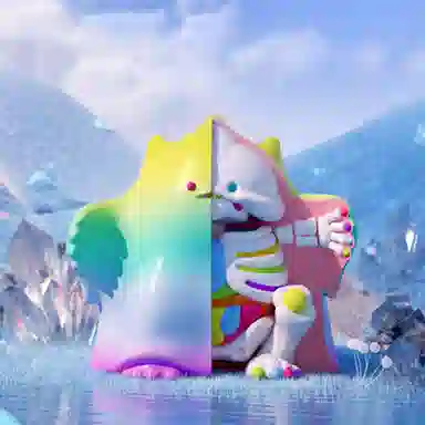 POP MART MEGA YUKI RAINBOW