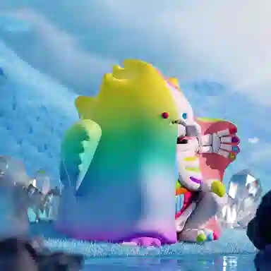 POP MART MEGA YUKI RAINBOW