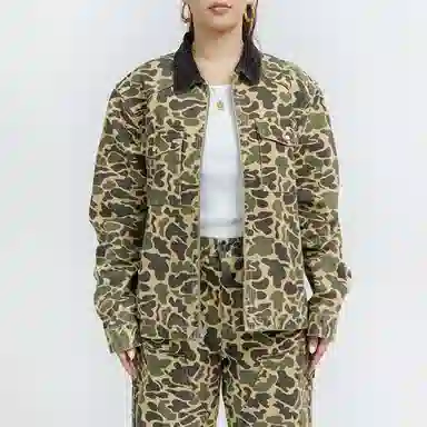 Stussy SS22 Washed Canvas Work Shirt