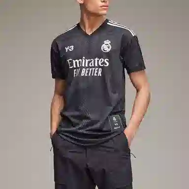Y-3 x Real Madrid SS22 Logo T-Shirt Black