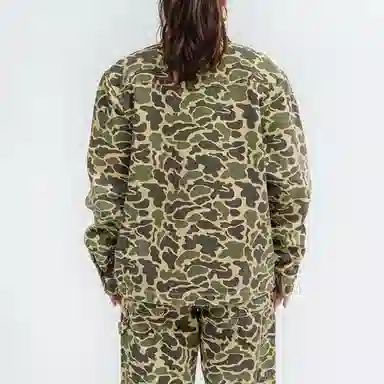 Stussy SS22 Washed Canvas Work Shirt