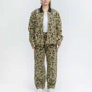 Stussy SS22 Washed Canvas Work Shirt