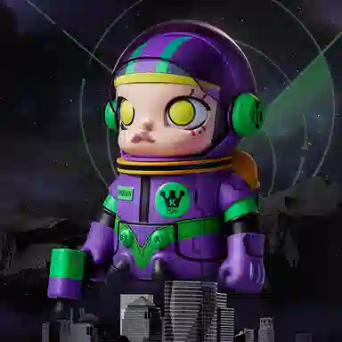 POP MART MEGA SPACE MOLLY Evangelion Unit-01