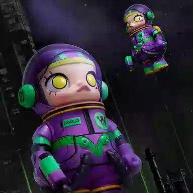 POP MART MEGA SPACE MOLLY Evangelion Unit-01