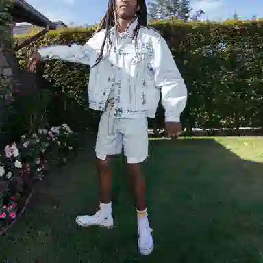 Drew House Oversized Trucker Jacket Indigo