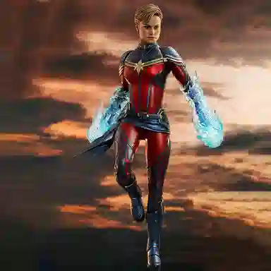 Hot Toys 16 4 captain marvel 29cm