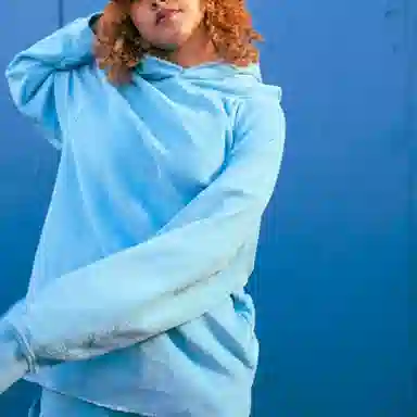 Drew House Corduroy Hoodie Pacific Blue SS22