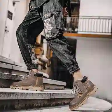 Jeep Short Martin Boots Space Grey