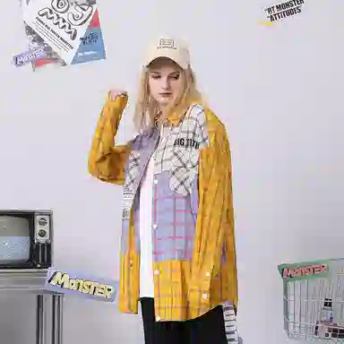 bt Plaid Long Sleeve Shirt