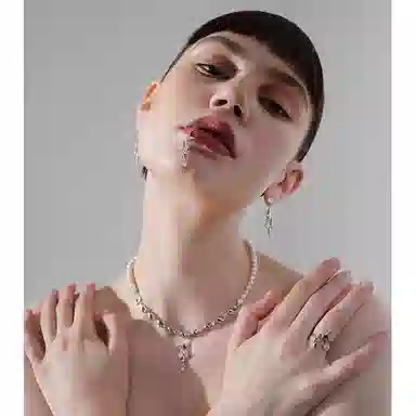名工 星星 女气质大气轻奢个性小众网红高级感新潮款镶钻耳坠 礼物