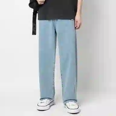 Carhartt WIP Wide Leg Jeans Blue