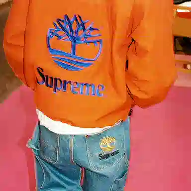 Supreme x Timberland Reflective Taping Anorak