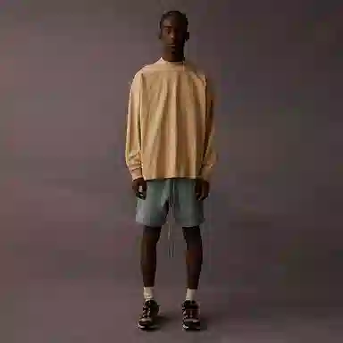 Fear of God Essentials LS Tee Sand
