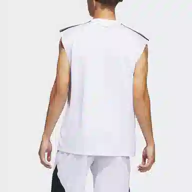 adidas All-world Sleeveless Tank Tee Logo