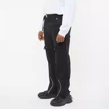 Fanbio SS22 Black Trousers