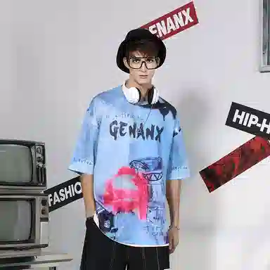 GENANX Lightning Graffiti T-Shirt