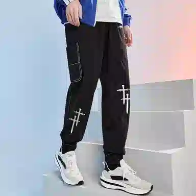 Kimura Sansha Black Cargo Pants