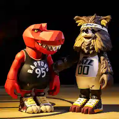 POP MART NBA Mascot Figure