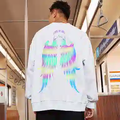 Kimura Wings Reflective Crewneck Sweatshirt