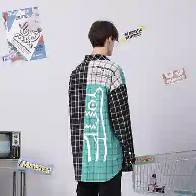 bt Plaid Long Sleeve Shirt