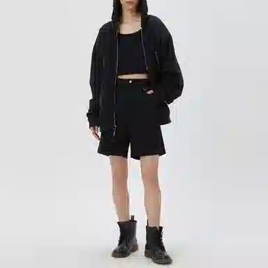 GAP x ATTEMPT Hoodie Black