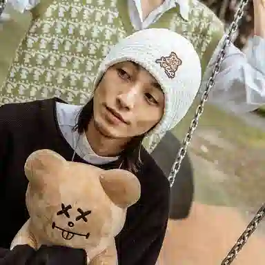 Xotic Bear Chenille knit beanie