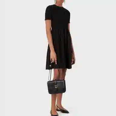 Emporio Armani SS23 Black Dress