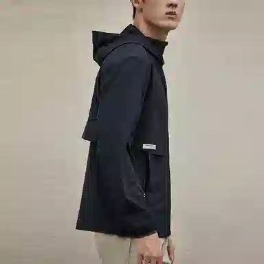探路者 纯色户外简约休闲运动夹克外套 男款