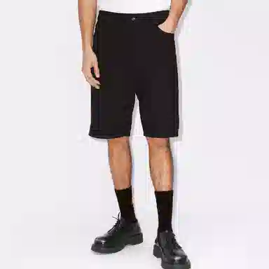 KENZO Denim Shorts Black