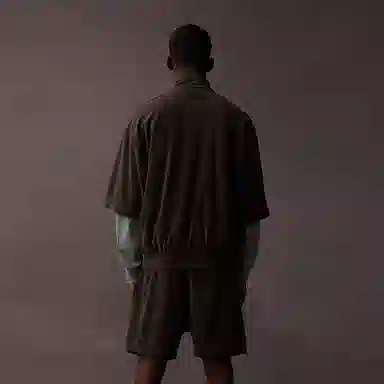 Fear of God Essentials Drop2 SS23 LS Halfzip Shirt Off-Black