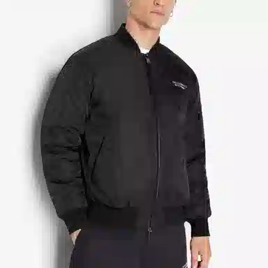 Armani Exchange FW23 Black Cotton Jacket