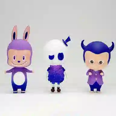 POP MART Labubu+Tycoco+Yaya Set