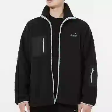 Puma Sherpa Bonded Jacket Black