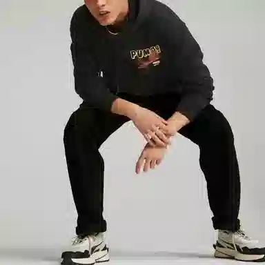 PUMA Downtown Hoodie Black