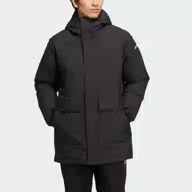 adidas Terrex Mid Down Jacket Logo