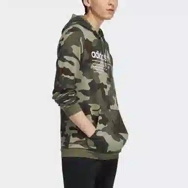 adidas neo M Sw Camo Hdy Logo