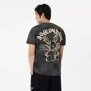 Boy London SS23 Rabbit Print Tee Black