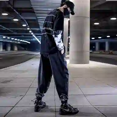 Kimura Sansha Hannya Jogger Pants Black