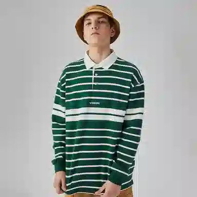 Vision Street Wear Retro Striped Polo