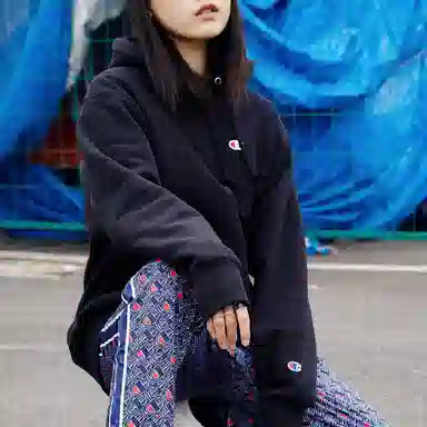 Champion US Life Hoodie Black