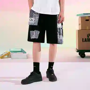 LAMLICKA Shorts Black