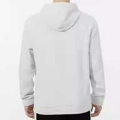 Puma Polar Fleece Hoodie Light Grey