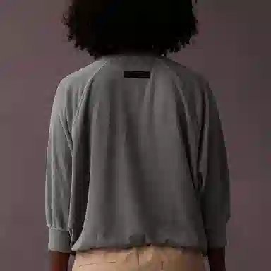 Fear of God Essentials Mock Neck Sweatshirt Sycamore