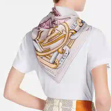 Louis Vuitton Bejeweled Scarf
